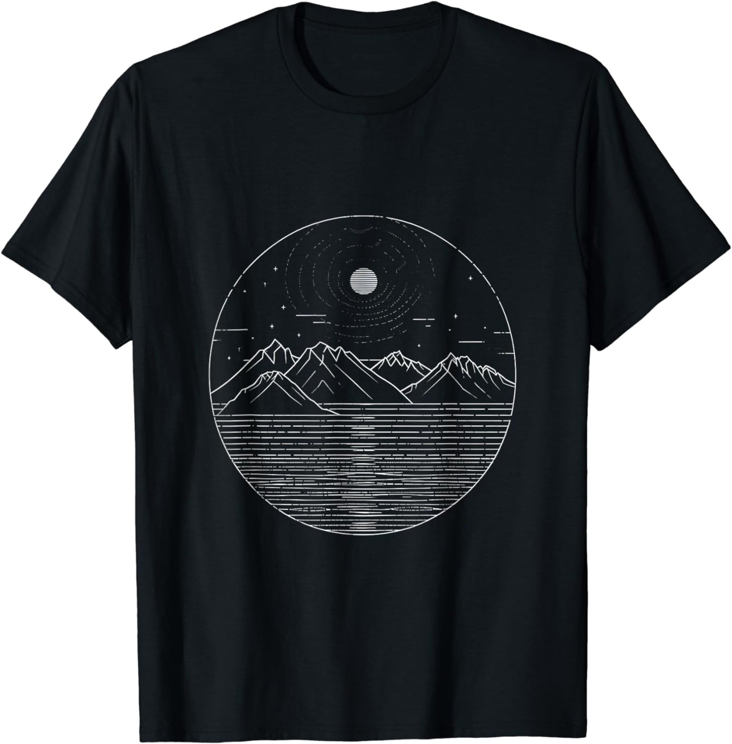 Zen in Motion: Simplicity Inspired Nature T-Shirt