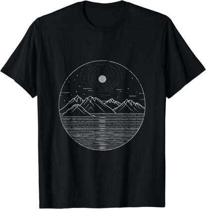 Zen in Motion: Simplicity Inspired Nature T-Shirt