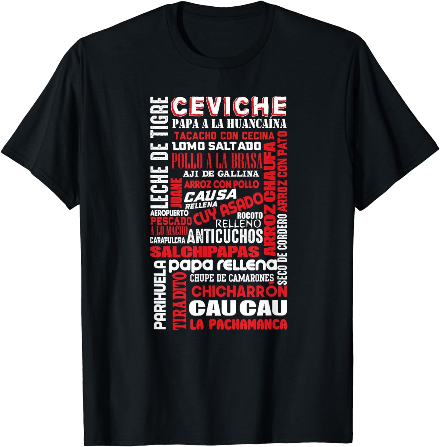 Peruvian Food Peru Foodie Chef Gastronomy Gift T-Shirt