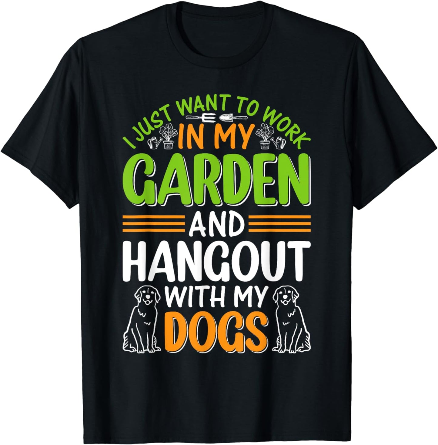 Dog Lover Plant Gardener Garden Gardening - Dog Owner T-Shirt