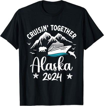 Matching Family Friends and Group Alaska Cruise 2024 Trip T-Shirt