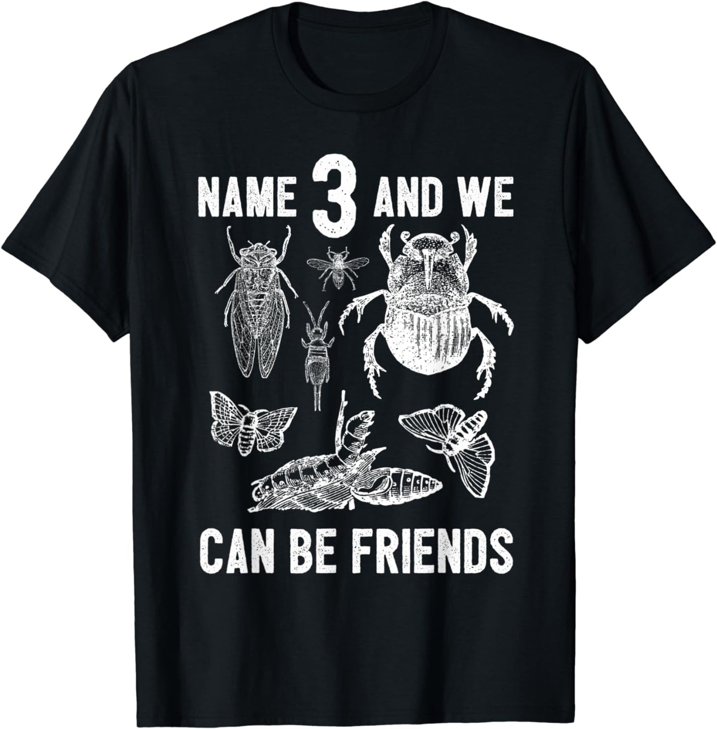 Shirt with Insects for Entomologists - Entomology Tee