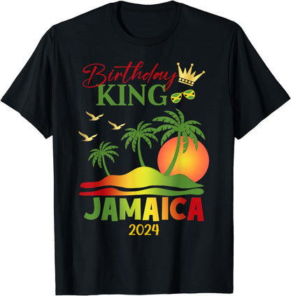 Birthday Jamaica 30th 50th Party Jamaican Vacation 2024 Boy T-Shirt