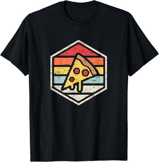 Retro Pizza | Junk Food T Shirt T-Shirt