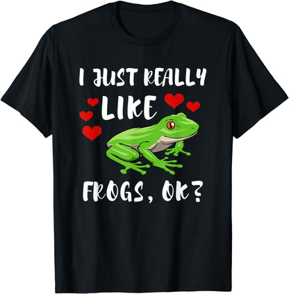 Funny Saying Frogs Wildlife Nature T-Shirt