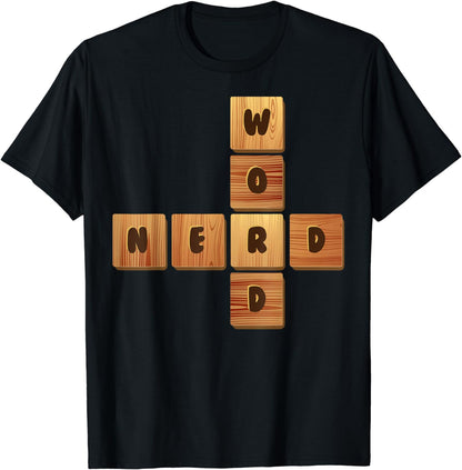 Word Nerd | Cool Game Players Funny Reading Lovers Gift T-Shirt