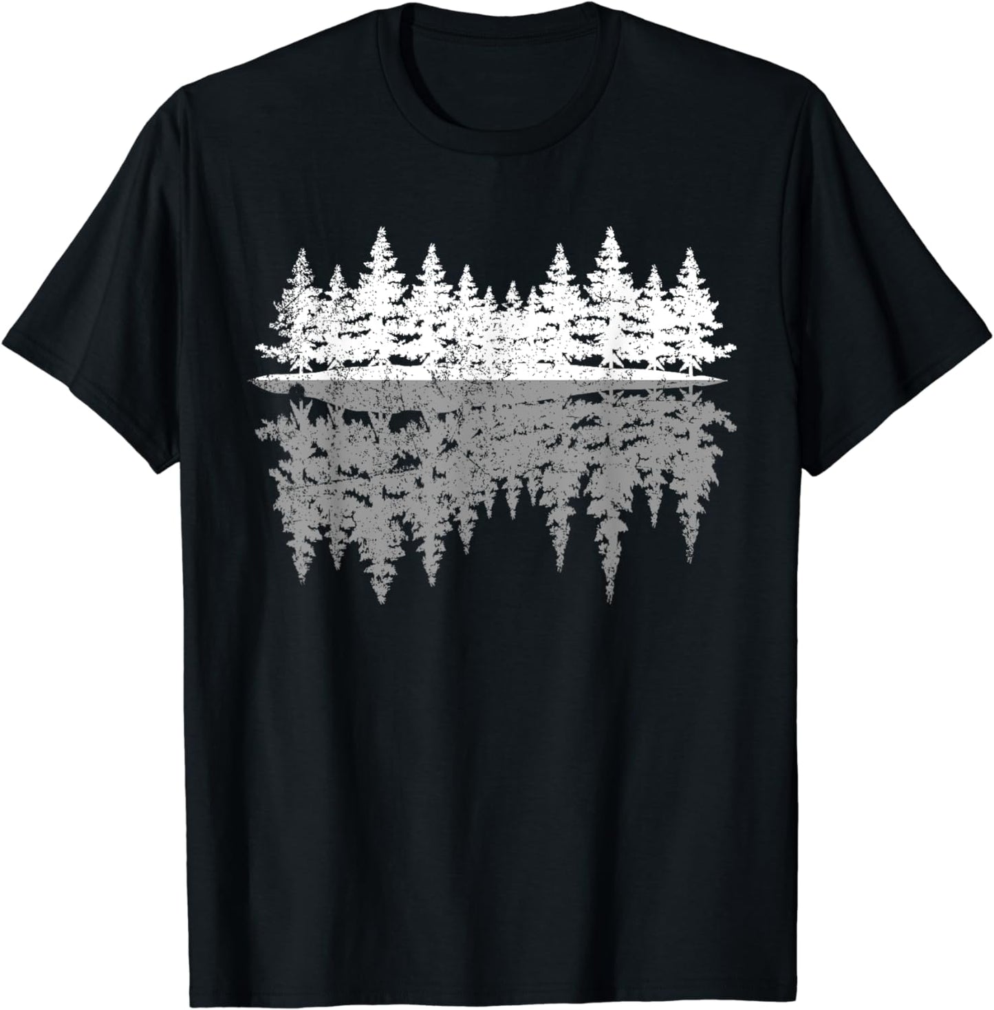 Outdoor Nature Trees Reflection Wildlife Forest T-Shirt