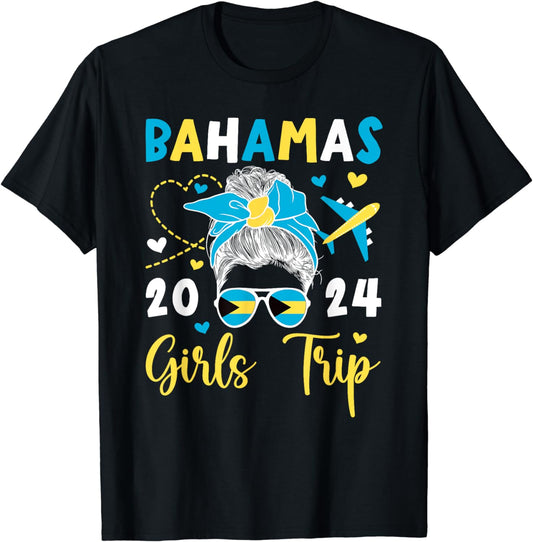 Bahamas Girls Trip 2024 Vacation Bahamas Travel Girls T-Shirt