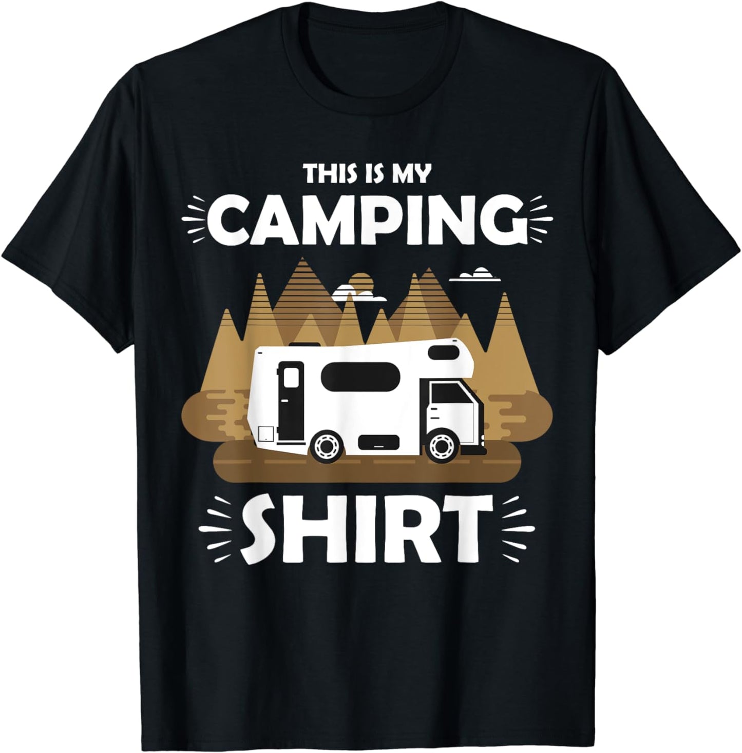 Camping Camper Motorhome - This Is My Camping T-Shirt