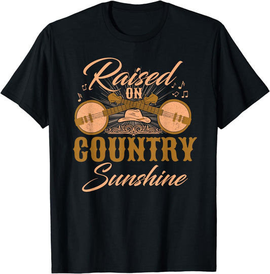 Raised On Country Sunshine | Country Concert T-Shirt