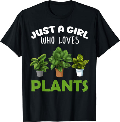 Plant Lover Gift Women Florist Tshirt Gardener Gifts Plants T-Shirt
