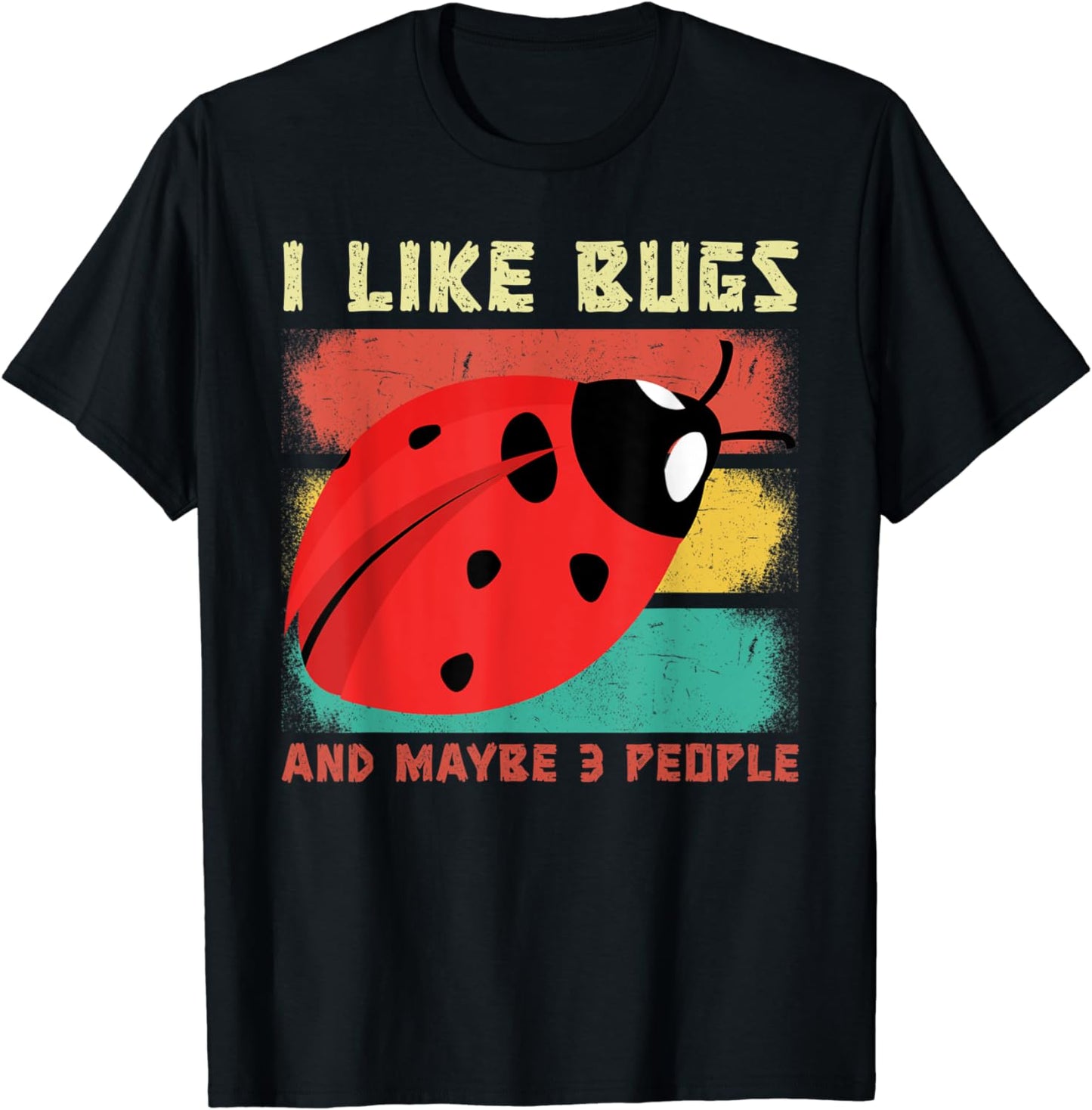 Funny Entomologist Biology Insects Bugs Lover Vintage T-Shirt