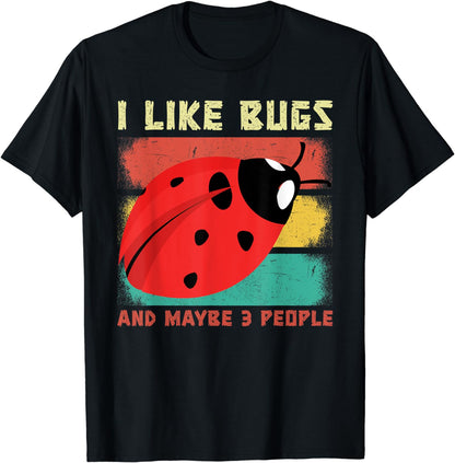 Funny Entomologist Biology Insects Bugs Lover Vintage T-Shirt