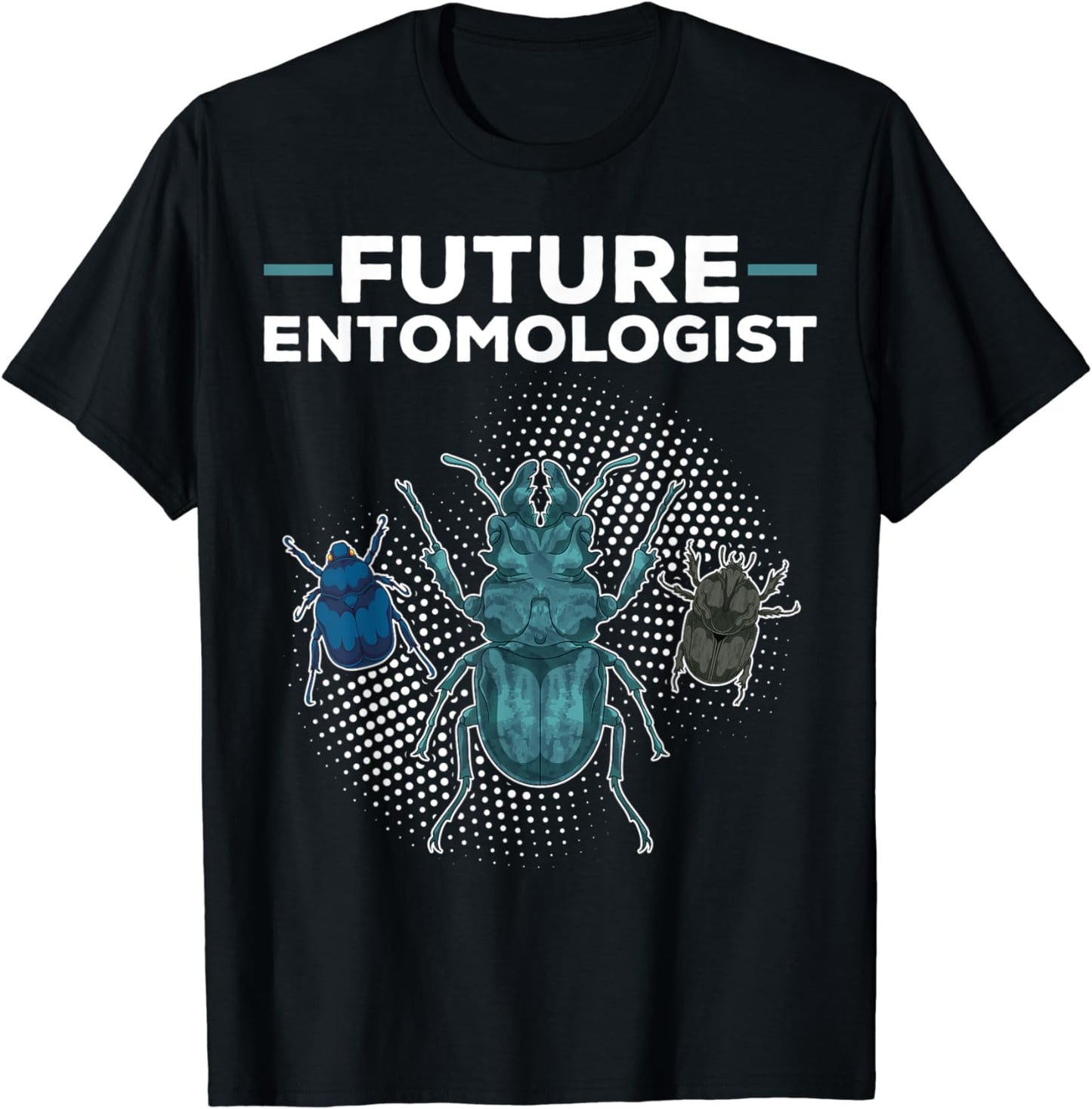 Insect Collector Beetle Future Entomologist Animal Bug T-Shirt