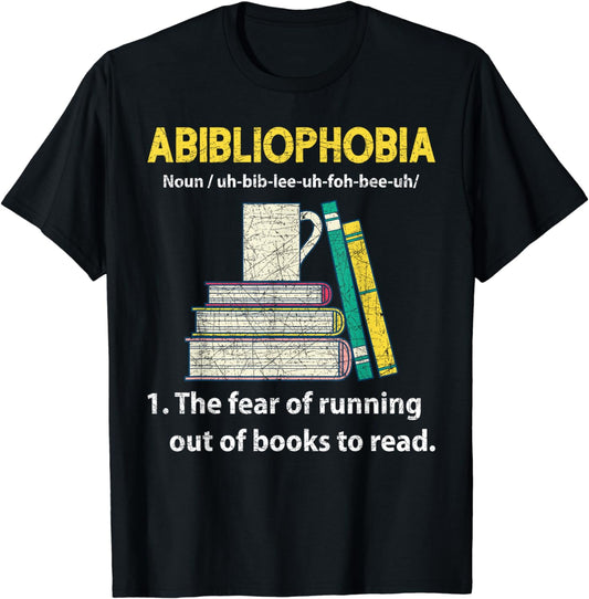 Funny Bibliophile Gift Book Nerd Bookworm Library Reading T-Shirt