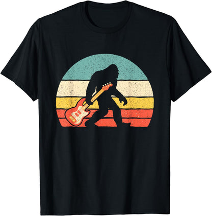 Bigfoot Bass Guitar - Bass Player Bassist Music Guitarist T-Shirt