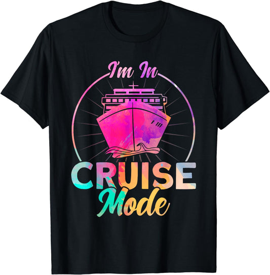 I'm In Cruise Mood Summer Vacation Family Travel Group T-Shirt