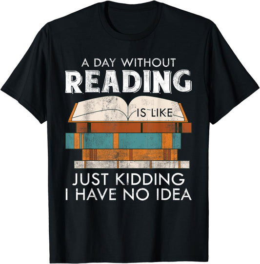 Funny Book Nerd Librarian Gift Bibliophile Library Reading T-Shirt