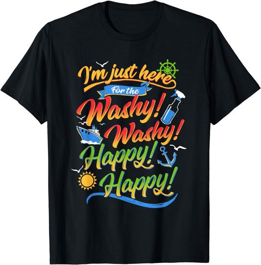 Washy Funny Family Cruise Ship Vacation Cruising 2020 Trip T-Shirt