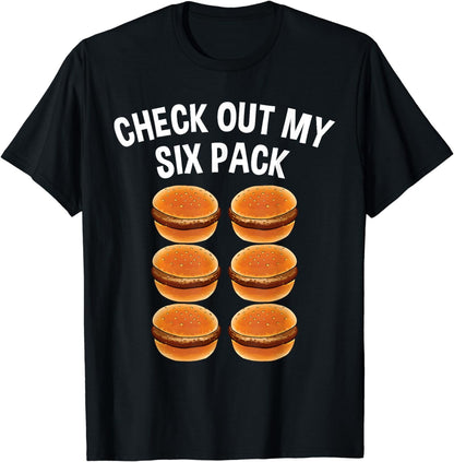 Funny Burger Art Men Women Sandwich Cheeseburger Lovers T-Shirt