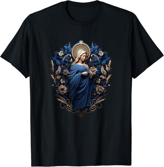 Mary with Roses T-Shirt