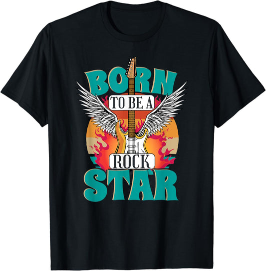 Rock Music Guitar T-Shirt