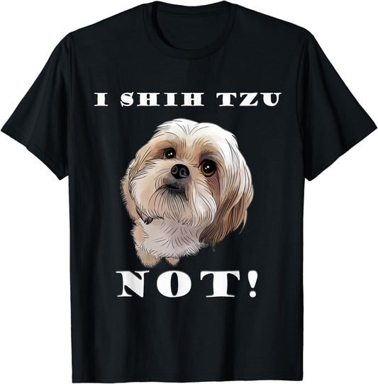 I Love My SHIH TZU Cute Shih Tzu Puppy Dog Lover T-Shirt