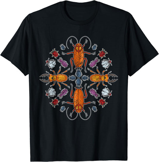 Beetle Bugs Lover Entomology Insect Collector Bug T-Shirt