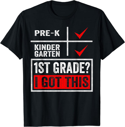First Day Of First Grade Shirt Boys Girls Back To School T-Shirt