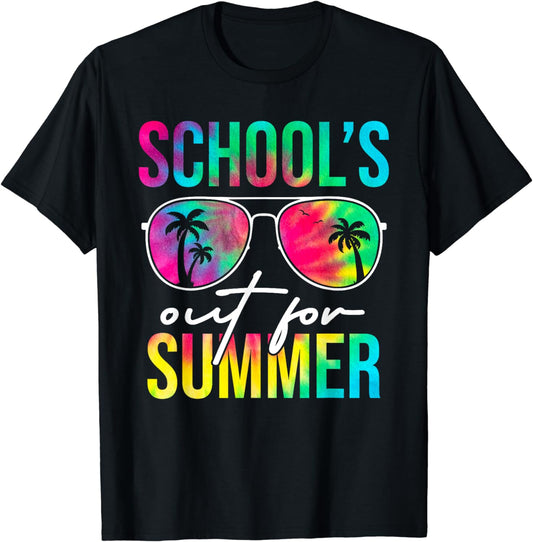 Schools Out for Summer Graduation Students Teacher Vacation T-Shirt