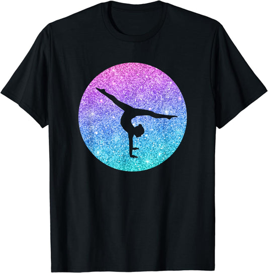 Cute Trendy Gymnastics Gift For Girls Teens And Women T-Shirt