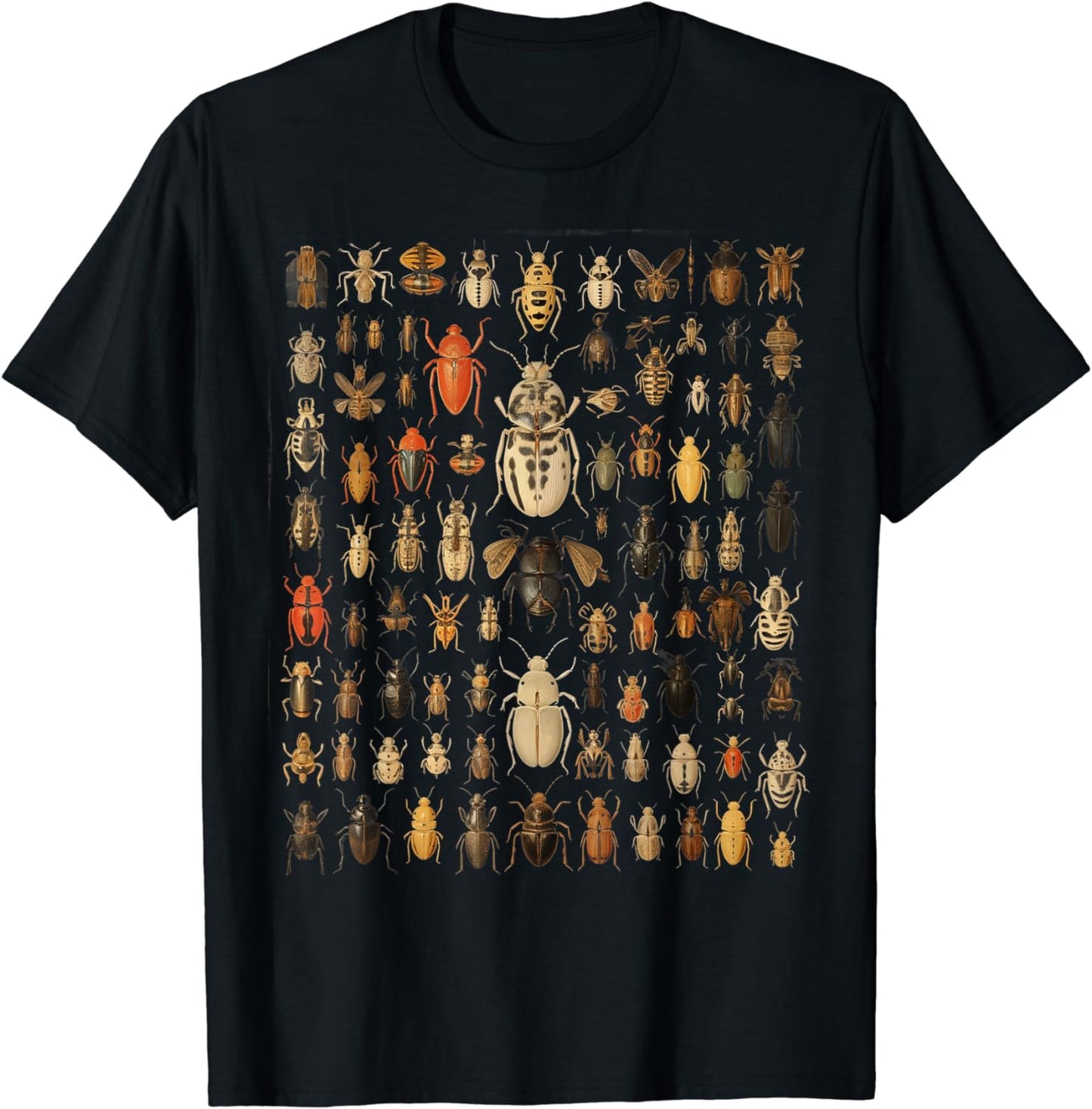Insects Collection Entomology Bugs Species Insect Lover T-Shirt