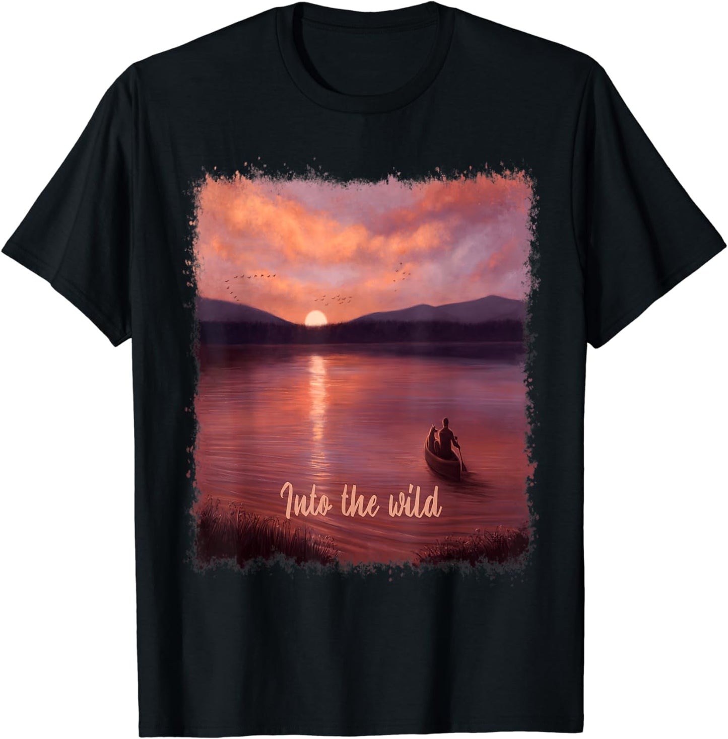 Into the wild nature outdoor design T-Shirt
