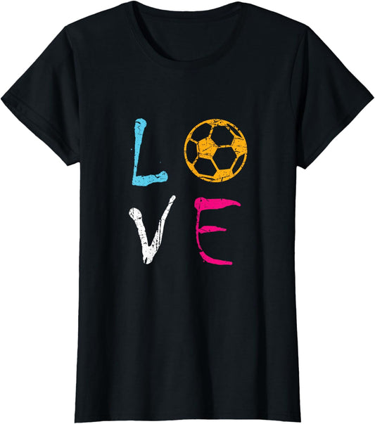 Love Soccer Girl Funny Soccer Player T-Shirt