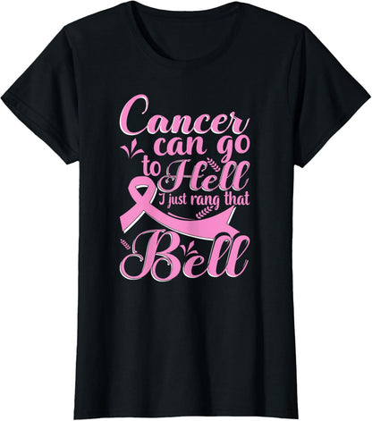 This Girl Got to Ring the Bell Chemo Grad Breast Cancer T-Shirt