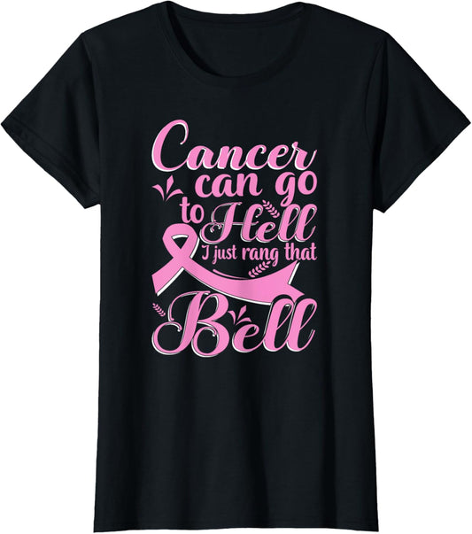This Girl Got to Ring the Bell Chemo Grad Breast Cancer T-Shirt