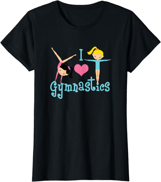 I Love Gymnastics T-Shirt