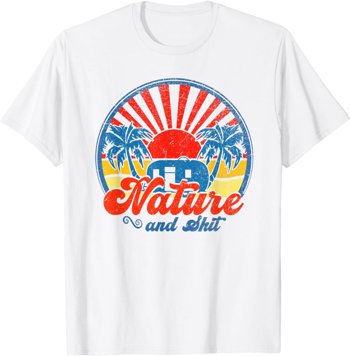 Funny Nature Lover Retro Outdoor Camping Cool Vintage Hiking T-Shirt