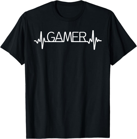 Funny Gaming Art For Men Women Kids Gamers Video Game Player T-Shirt