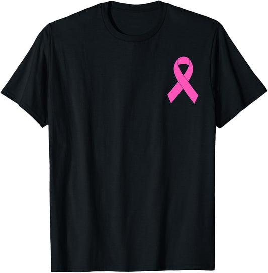 Cute Pink Ribbon Breast Cancer Awareness Women Men Kids T-Shirt