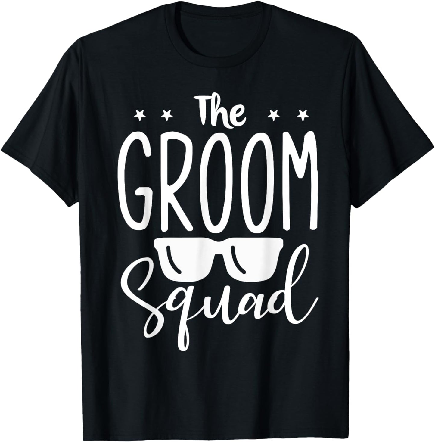 The Groom Squad Wedding Groomsmen T-Shirt