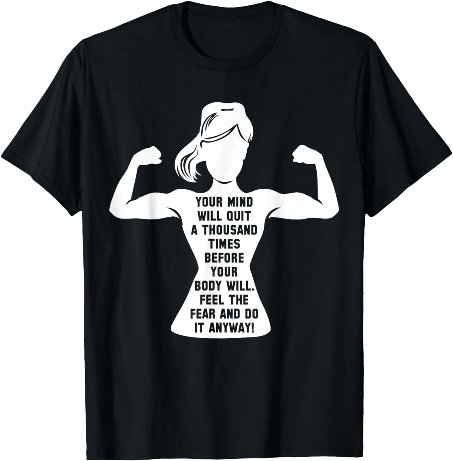 Women Gym Motivation Workout Motivational Fitness Lover Gift T-Shirt