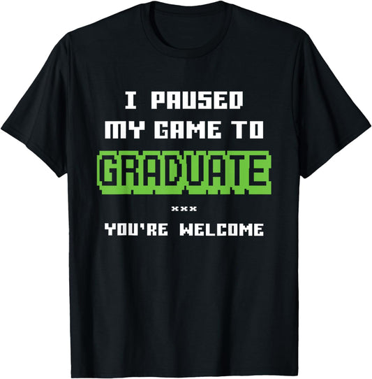 Funny Gamer Graduate Graduation T-Shirt