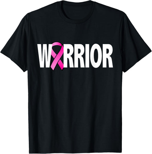 Warrior Breast Cancer Awareness Shirt for Women T-Shirt