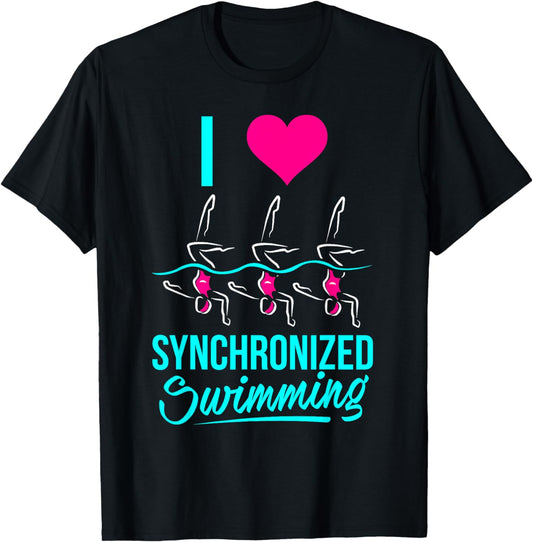 I Love Synchronized Swimming T-Shirt