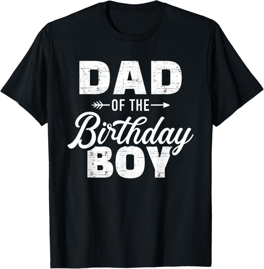 Dad of the birthday boy matching family party T-Shirt