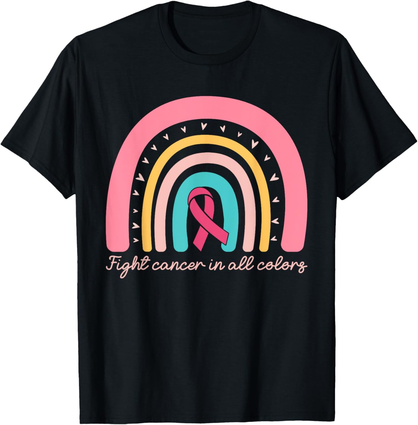 Cancer Sucks in Every Color Fighter Fight Support the Cance T-Shirt