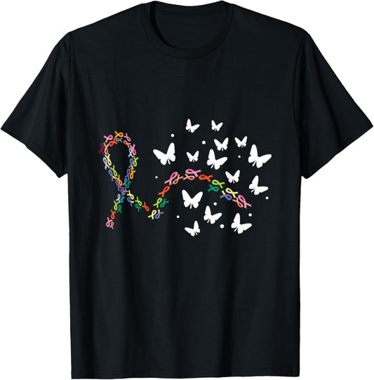 All Cancer Matters Awareness All Ribbons T-Shirt