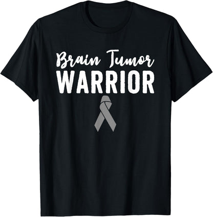 Brain Tumor Awareness T Shirts Warrior Grey Matters Cancer T-Shirt