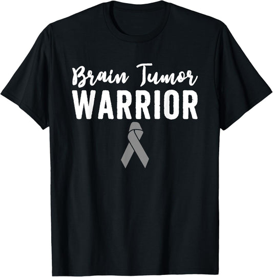 Brain Tumor Awareness T Shirts Warrior Grey Matters Cancer T-Shirt